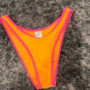 Wild Fable Orange and Pink Bikini Bottom